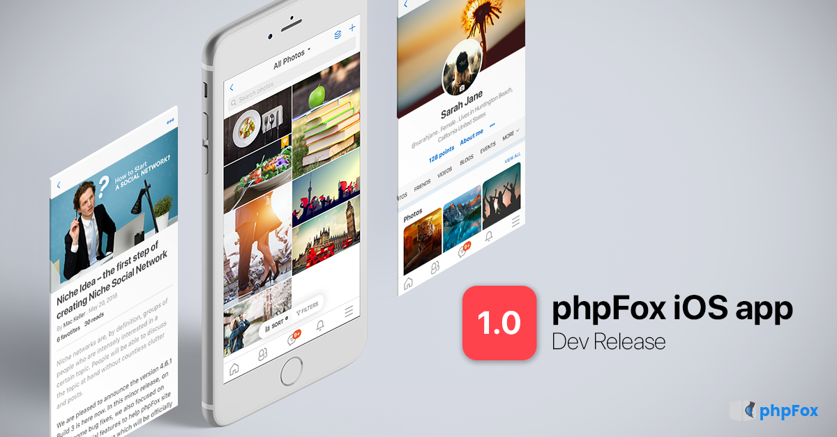 phpFox iOS Mobile App 1.0 Developer Release