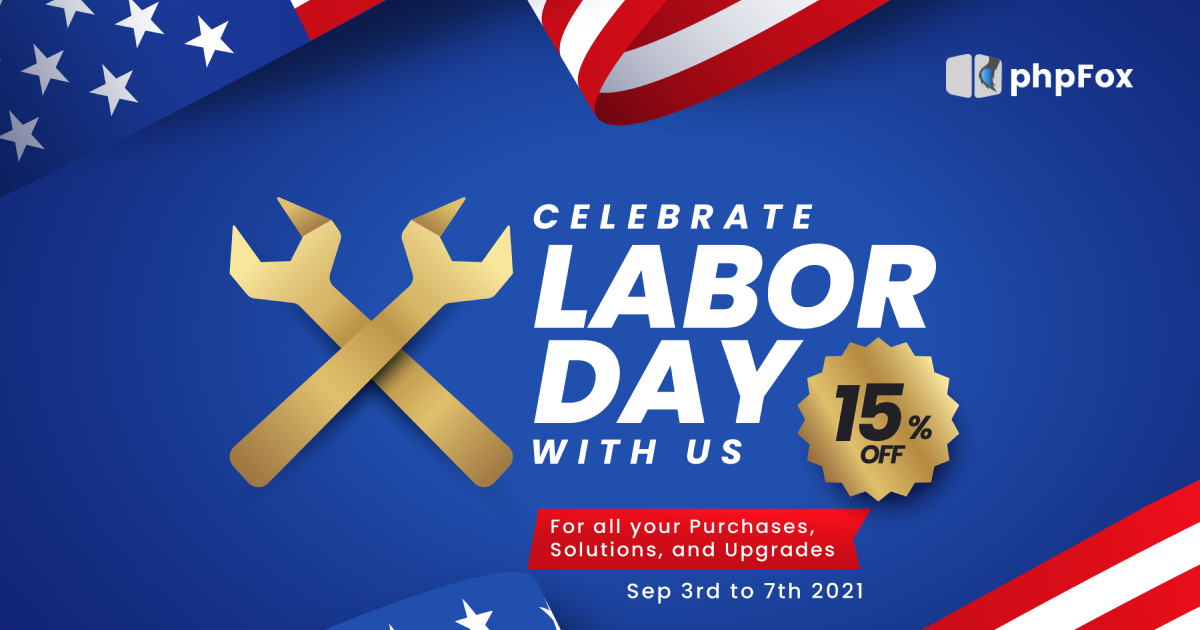 Labor Day Promotion 2021