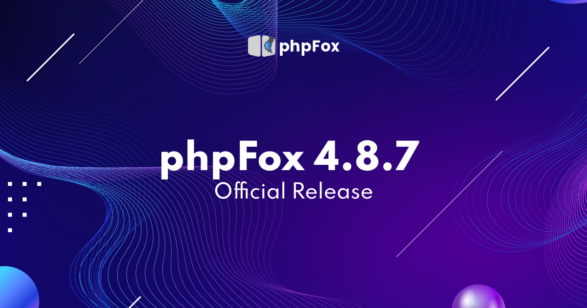 phpFox 4.8.7 Official Release