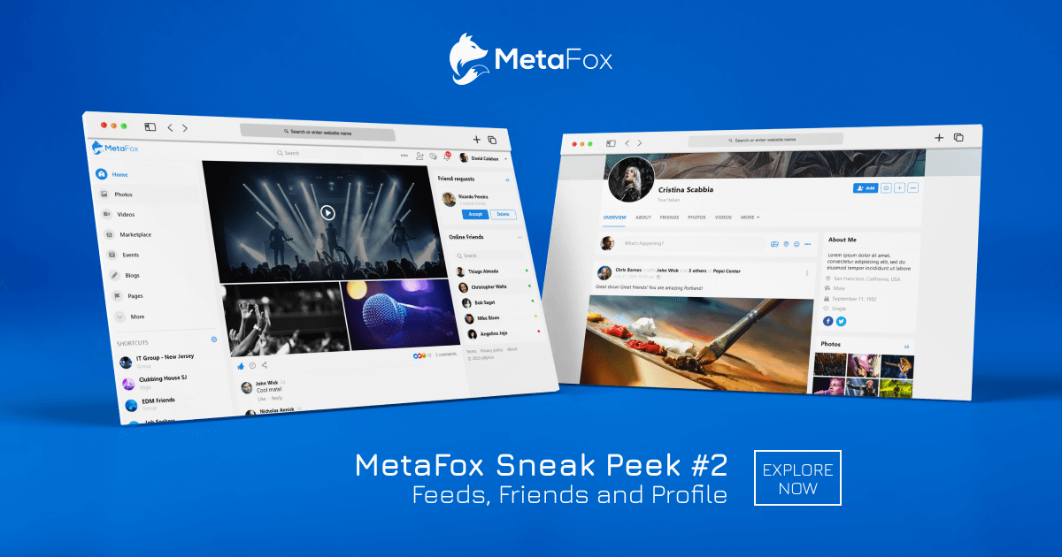 phpFox version 5 (Metafox) Sneak Peek #2: Feeds, Friends and Profile!