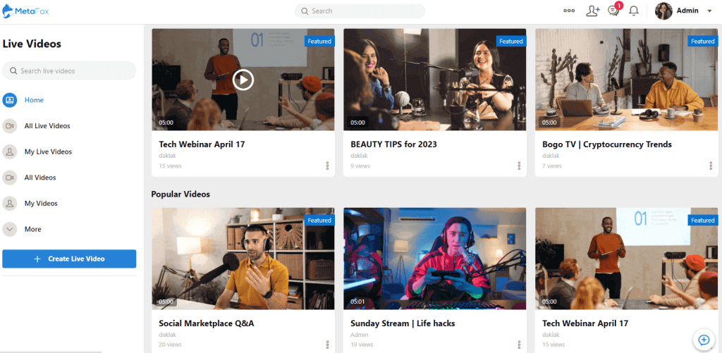 new features in MetaFox 5.1.0