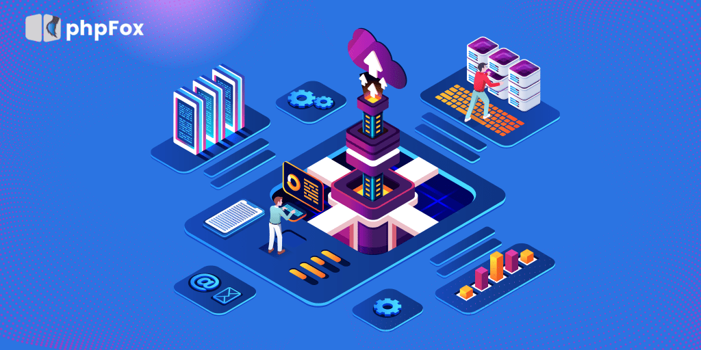 Blue And Yellow Online Business Banner