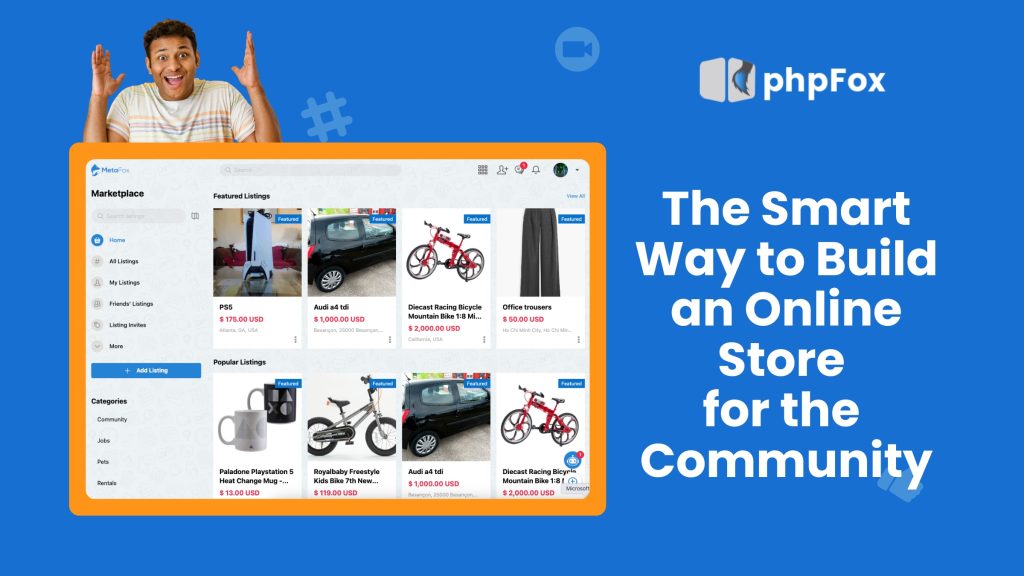 The Smart Way to Build an Online Store for the Community