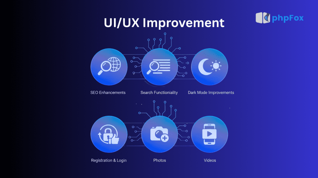 ui ux improvements
